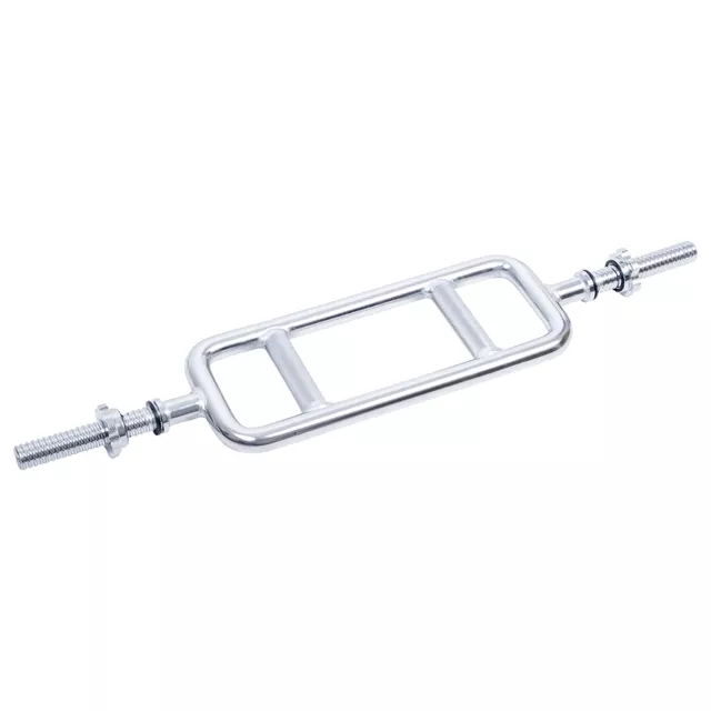 Vzpěračská tyč na triceps inSPORTline Tridabar 88,5cm/30mm s objímkami