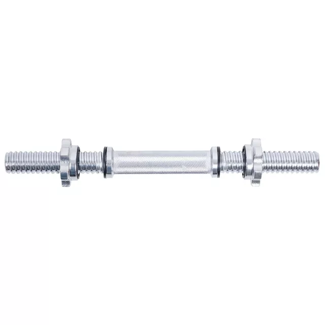 Hřídel na jednoruční činku inSPORTline Tufor 40cm/30mm se závitem a objímkami