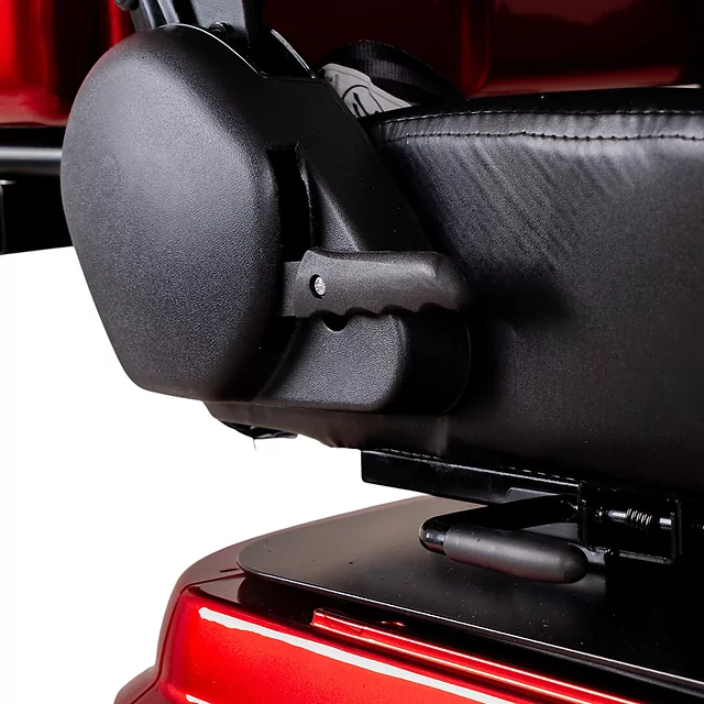 Elektrický čtyřkolový vozík inSPORTline Antun - červená