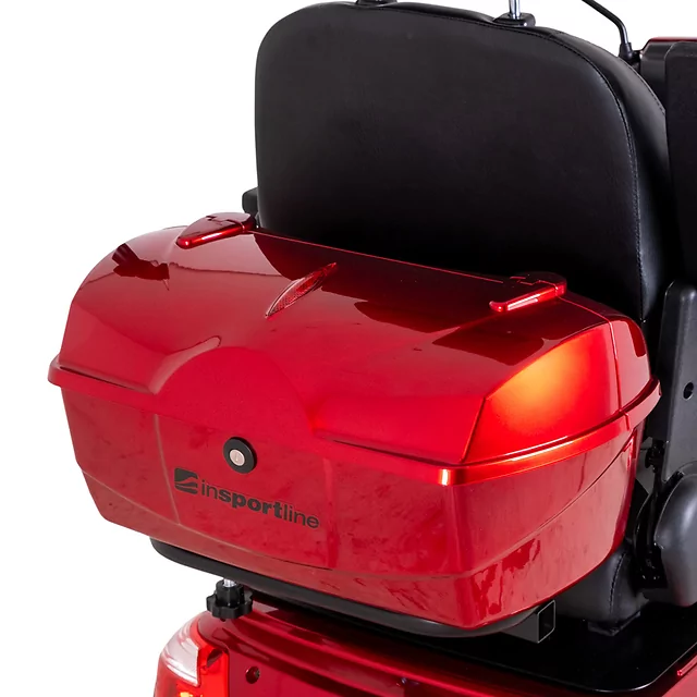 Elektrický čtyřkolový vozík inSPORTline Antun - červená