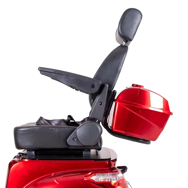 Elektrický čtyřkolový vozík inSPORTline Antun - červená