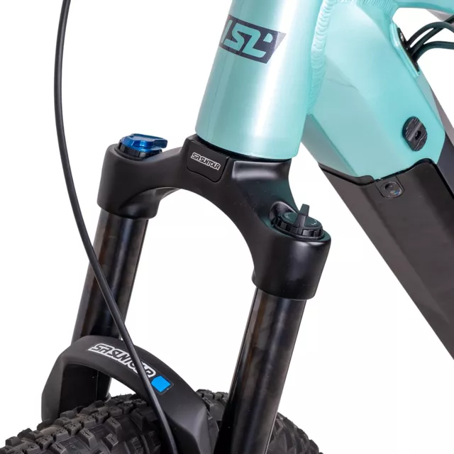 Dámské horské elektrokolo inSPORTline ISL Asuki 630 Wh 27,5" - model 2025 - Aqua Blue