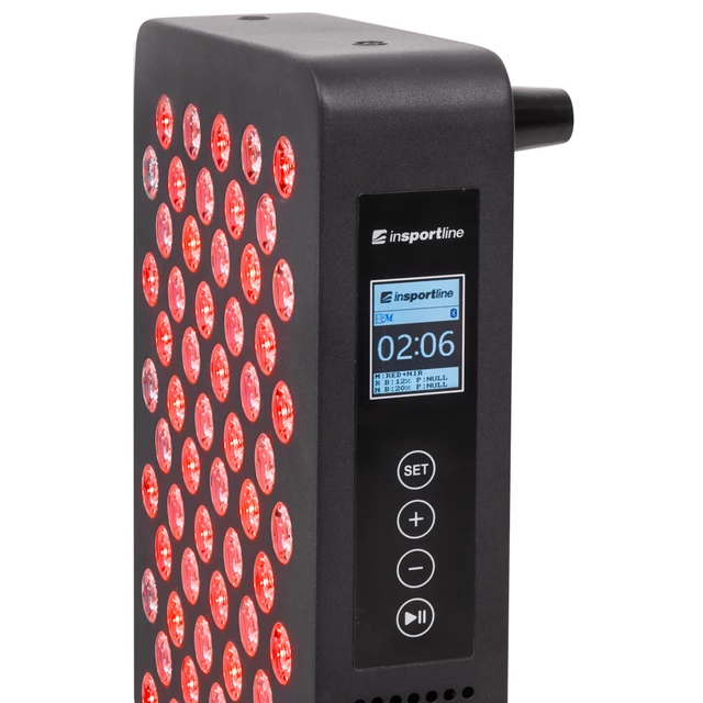Red LED Light Therapy Panel inSPORTline Flabor – 120 LED