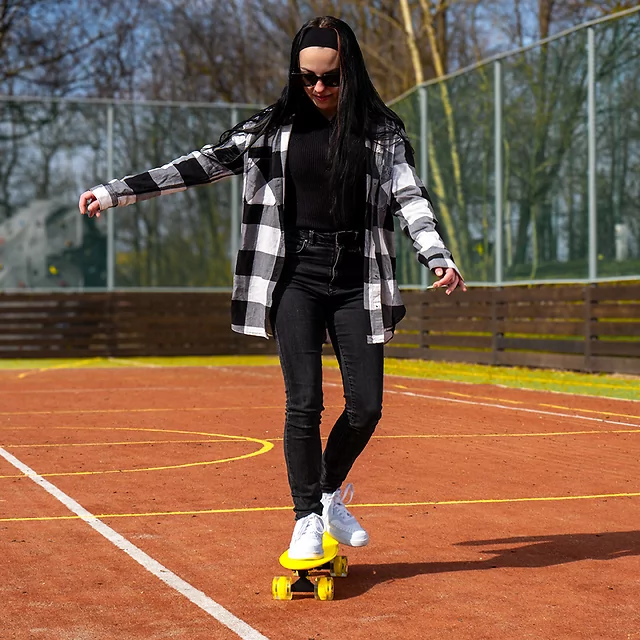 Penny board WORKER Aspy C3 22" se svítícími kolečky