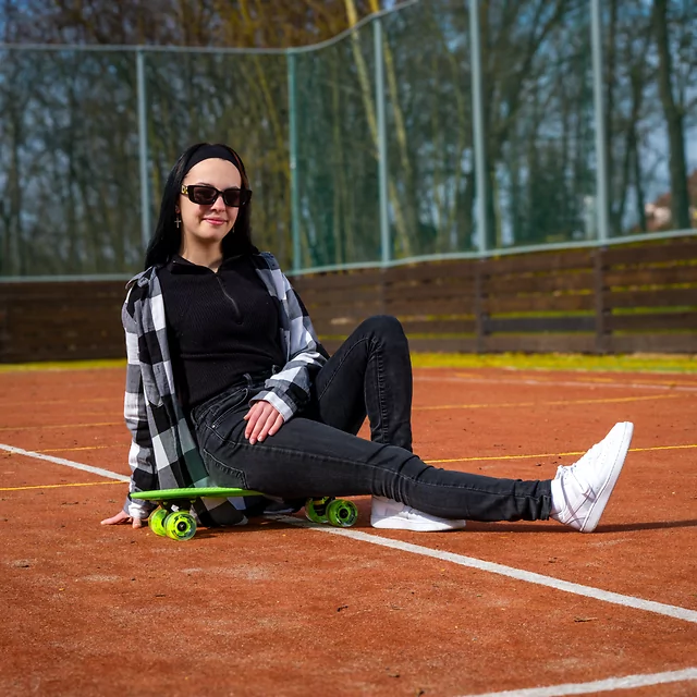 Penny board WORKER Aspy C4 22" se svítícími kolečky