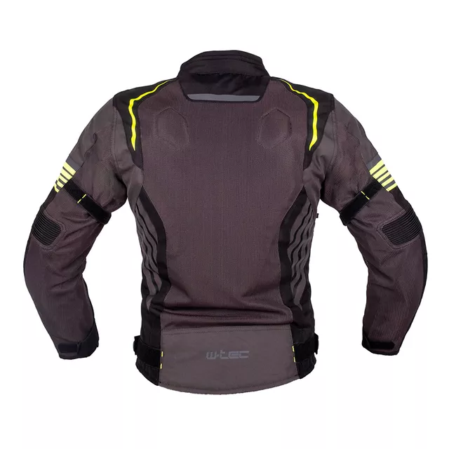 Letní moto bunda W-TEC Pelyes - šedá