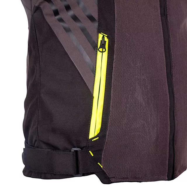 Letní moto bunda W-TEC Pelyes - šedá