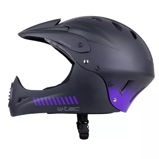 Downhill přilba W-TEC Campanero Noir Violet