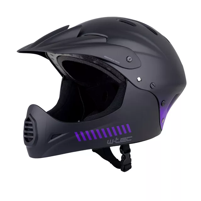Downhill přilba W-TEC Campanero Noir Violet