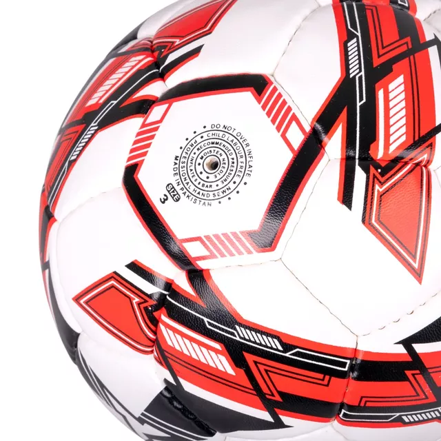 Football Ball SPARTAN Club Junior - Black-Red