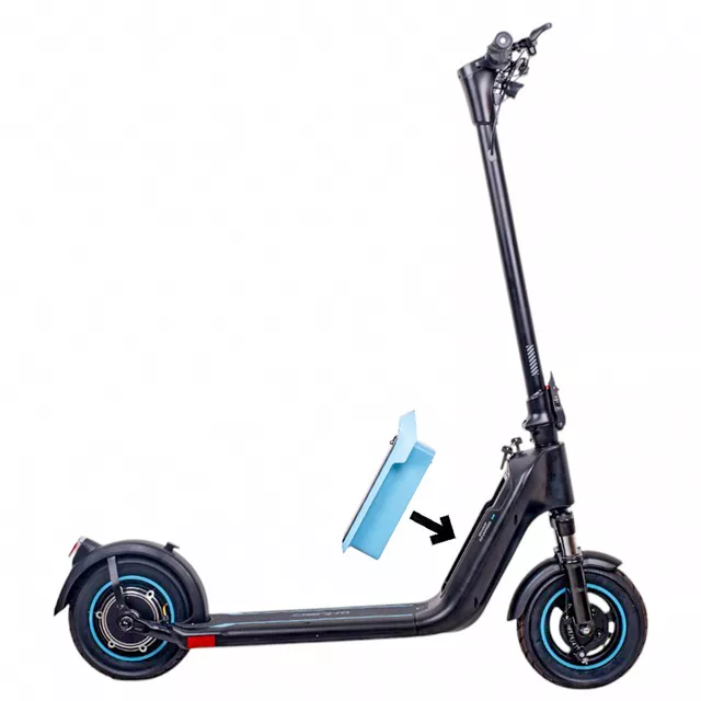W-TEC SwapCharge 500W 10" Elektroroller mit abnehmbarer Batterie - weiß