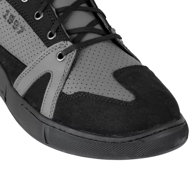 Moto boty W-TEC Milwook - šedo-černá