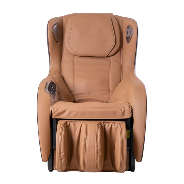 Fotel do masażu relaksu masujący inSPORTline Fidardo - Beżowo-brązowy