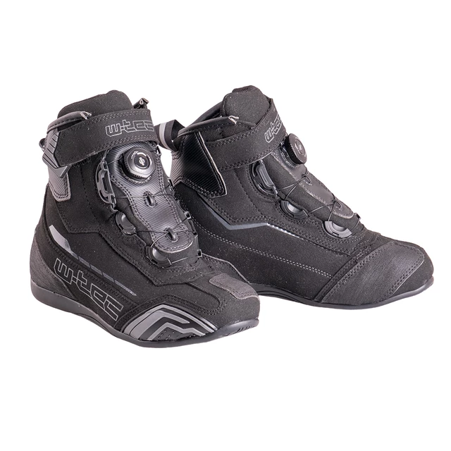 Damskie buty motocyklowe W-TEC Karlaboa - Czarno-szary - Czarno-szary