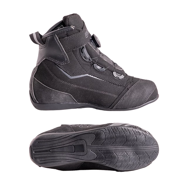 Dámske moto topánky W-TEC Karlaboa - čierno-šedá