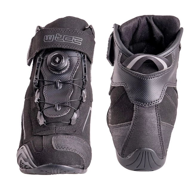 Motorcycle Boots W-TEC Karlaboa - Black-Grey