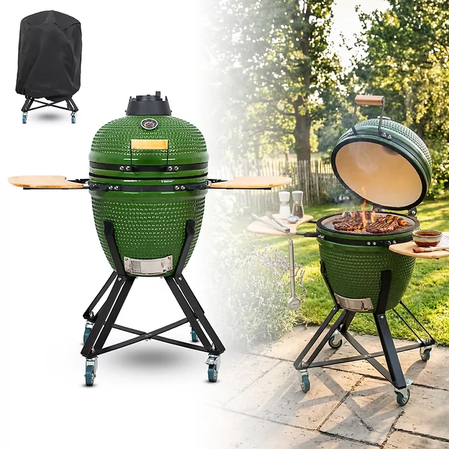 Keramický kamado gril inSPORTline Pyrexo 18"