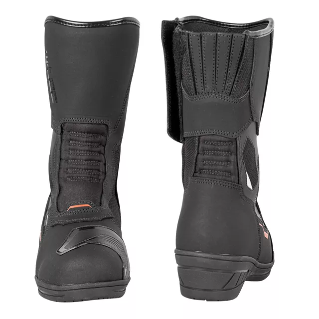 Dámské moto boty W-TEC Moanna - černo-červená