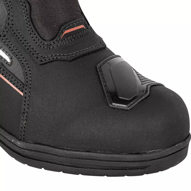 Dámské moto boty W-TEC Moanna - černo-červená