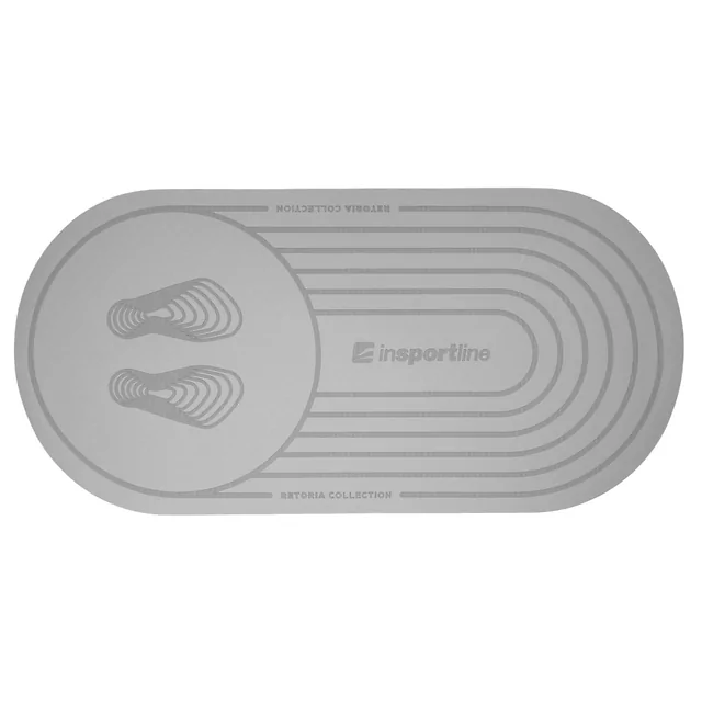 Podložka na cvičení inSPORTline Ampfinity 123x60x0,6 cm - fialová