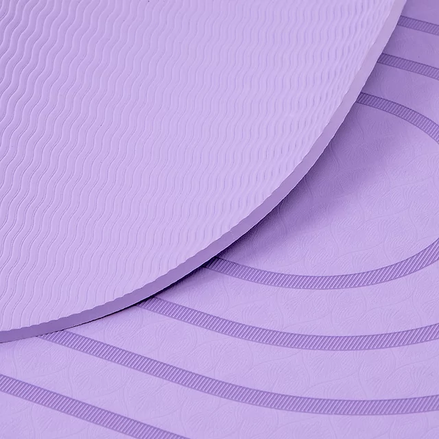 Podložka na cvičení inSPORTline Ampfinity 123x60x0,6 cm - fialová