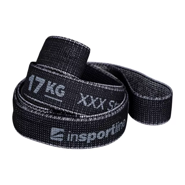Posilovací guma inSPORTline Rand XXX Strong 208x3,3 cm / 17 kg