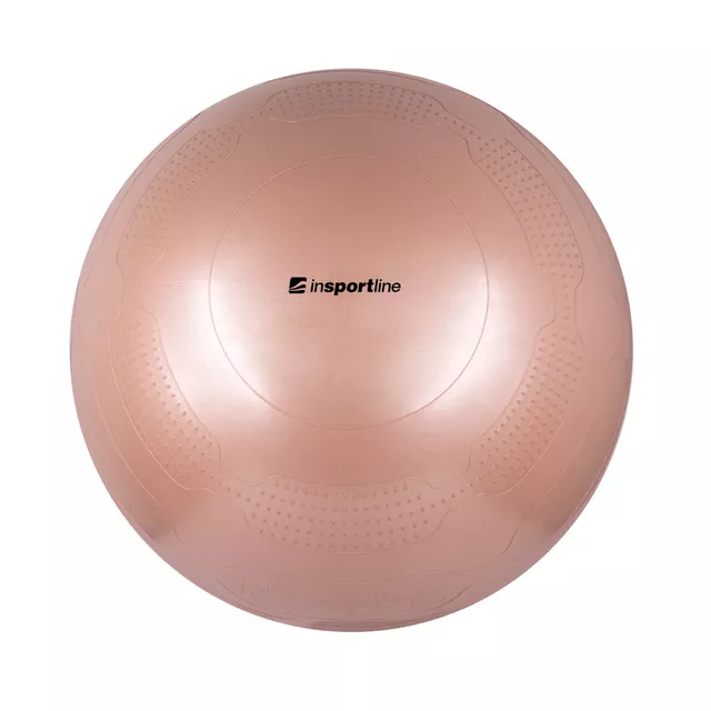 Gymnastický míč inSPORTline Stretch Ball 65 cm - mint - mocha mousse