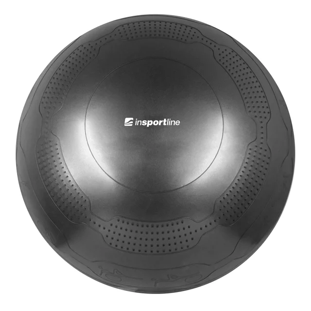 Gymnastický míč inSPORTline Stretch Ball 75 cm - mocha mousse - černá