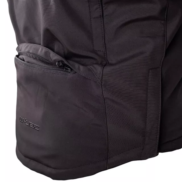 Pánská softshellová moto bunda W-TEC Annorack - černá