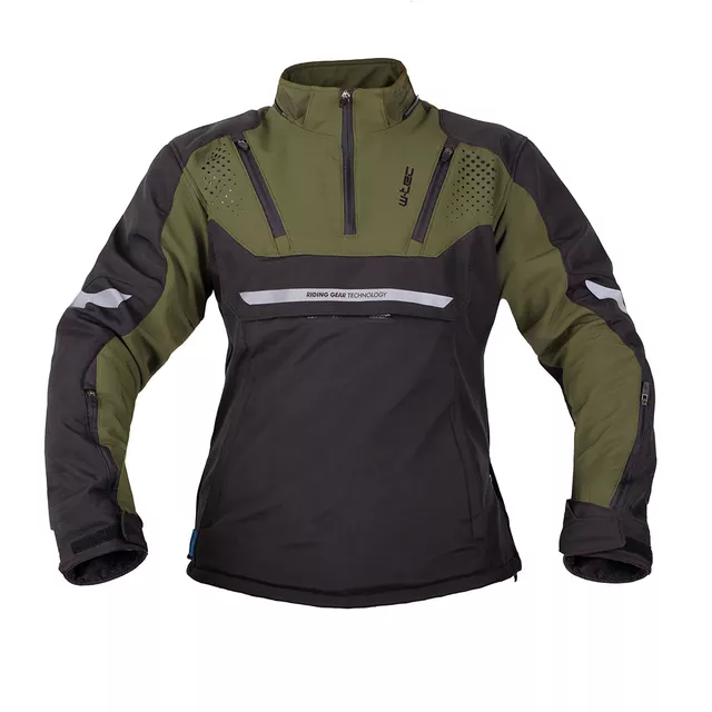 Pánská softshellová moto bunda W-TEC Annorack - černá