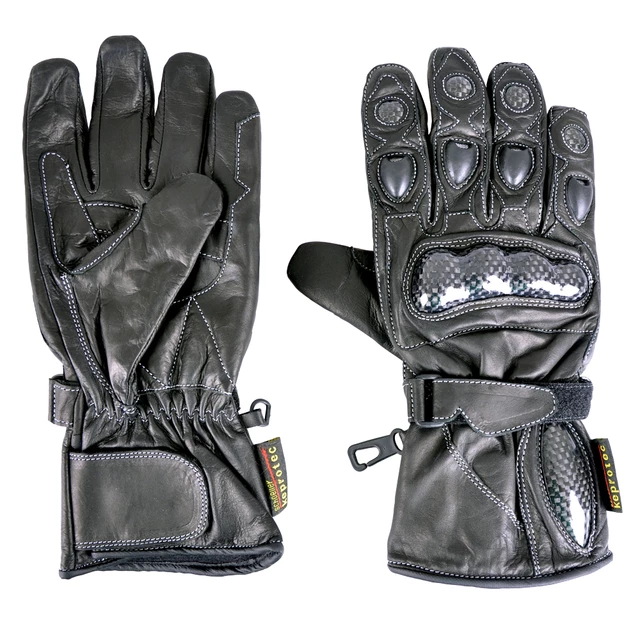 Motocyklové rukavice ROLEFF Hannover - M - černá