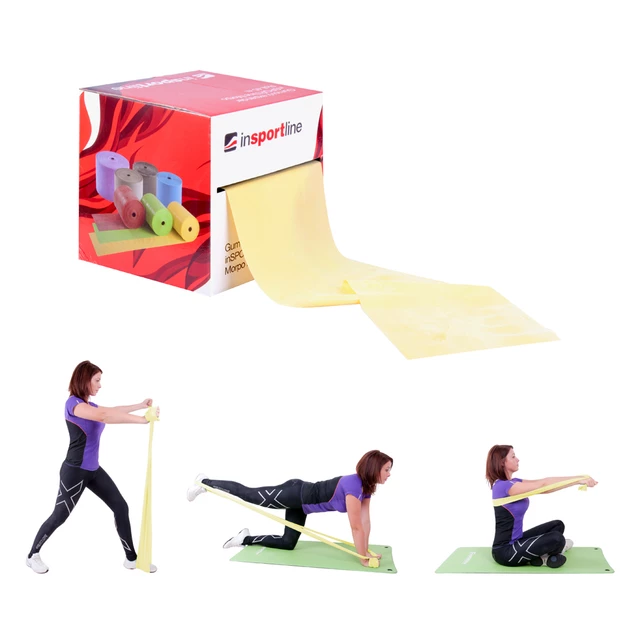 Resistance Band inSPORTline Morpo Roll 45 X-Light (by the metre)