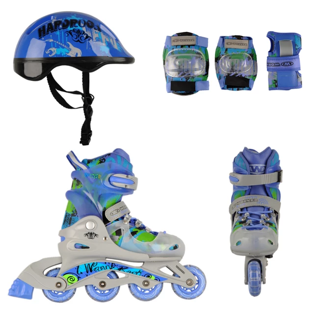 Dětská in-line sada 3v1 WORKER Torny - 2.jakost