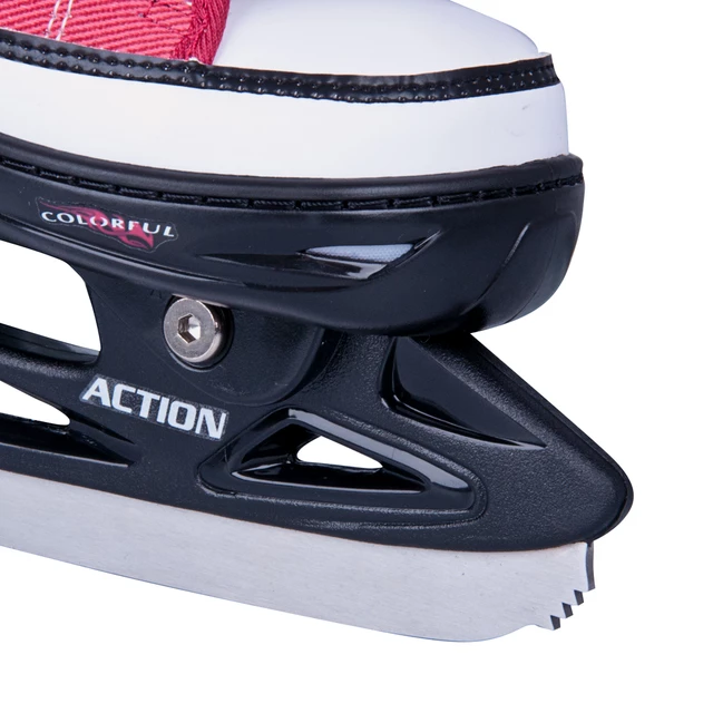 Girls Skates 2in1 Action Gondo Red - XS(29-32)