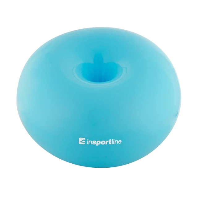 Balanční podložka inSPORTline Donut Ball - modrá - modrá