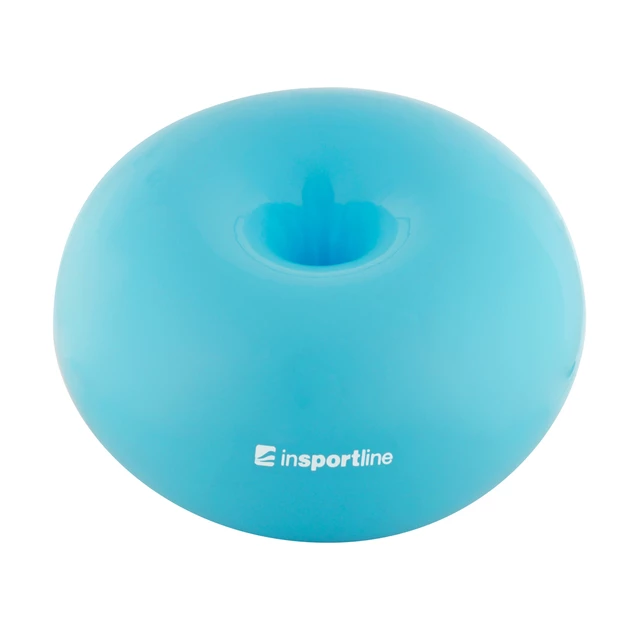 Trener równowagi do fitness inSPORTline Donut Ball - Niebieski