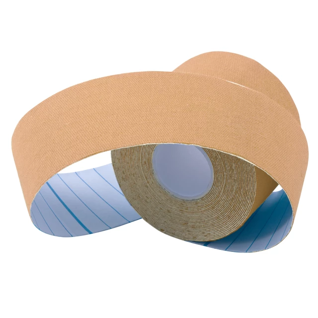 Kinesiology Tape Roll inSPORTline NS-60 - Yellow - Beige