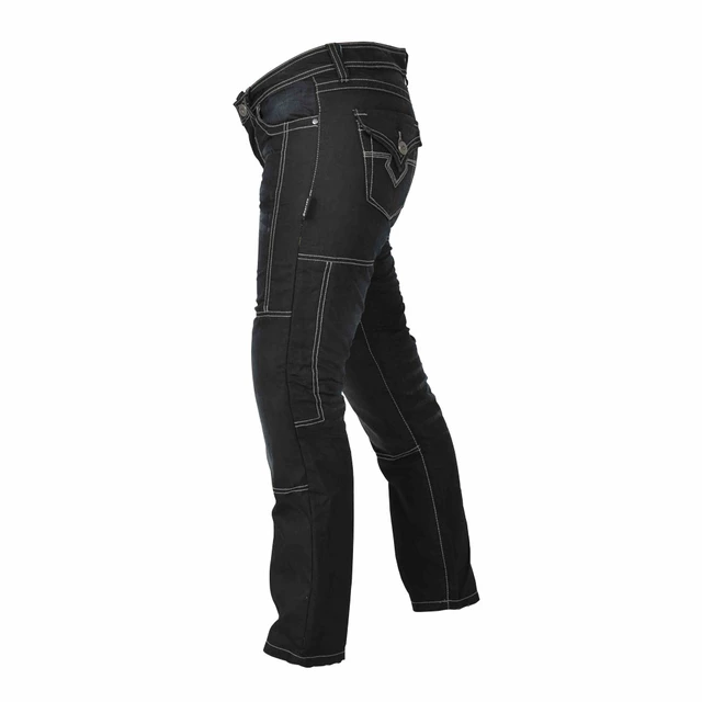 W-TEC Theo Damen-Motorradjeans - schwarz