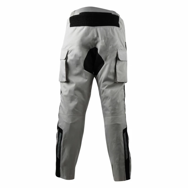 Men's Motorcycle Trousers W-TEC Rolph - Light Grey-Black