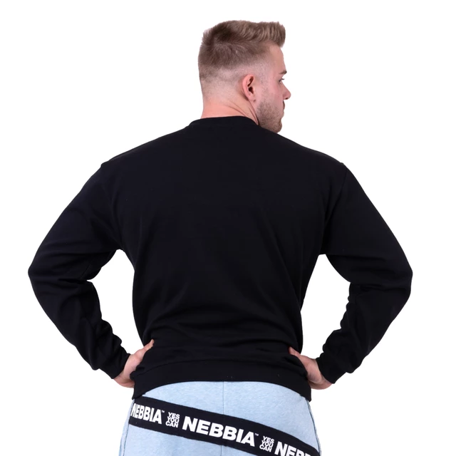 Męska bluza sportowa Nebbia Red Label 148 - Czarny