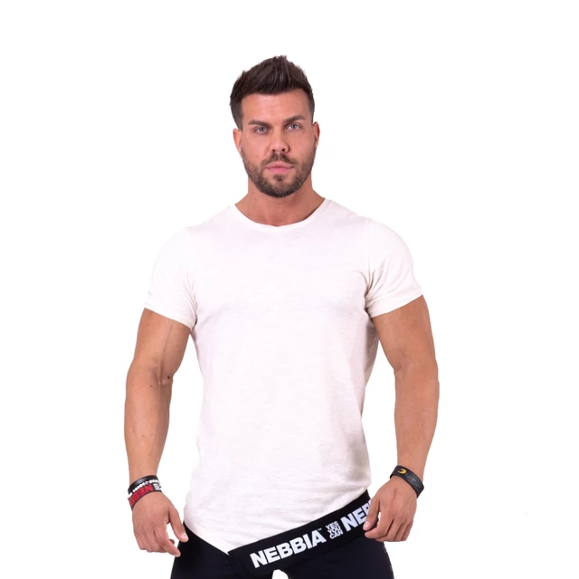 Nebbia Be rebel! 140 Herren T-Shirt - Hell Brown - Hell Brown