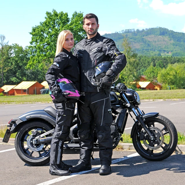 Męskie spodnie motocyklowe W-TEC Kubitin