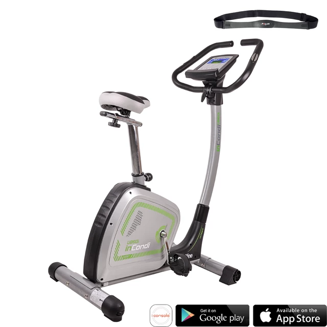 Rower treningowy pionowy inSPORTline inCondi UB60i - OUTLET