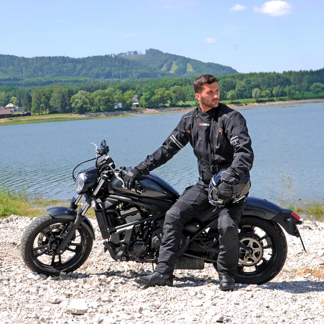 Men's Moto Gloves W-TEC BalaGon GID-16023 - Black