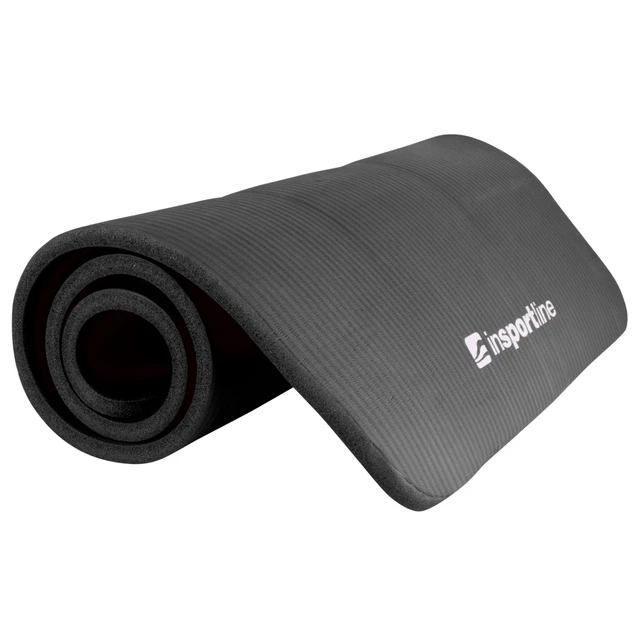 Exercise Mat inSPORTline Fity 140 x 61 cm - Black