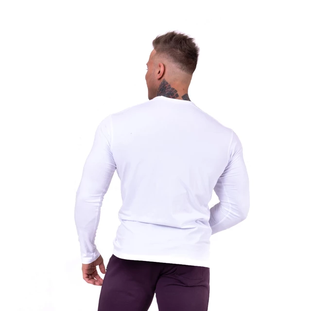 Pánské tričko Nebbia More than basic! 147 - White, L