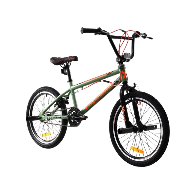 BMX kolo Capriolo Totem 20" 6.0 - Green Deep Grey