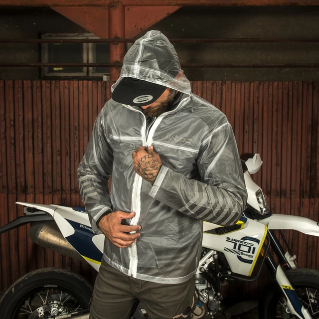 Motorcycle Raincoat W-TEC Lighty - XXL