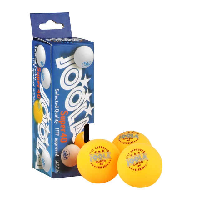 Set of balls Joola Super 40 - White - Orange