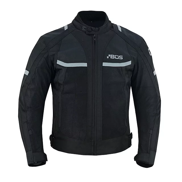 Pánská moto bunda BOS Libera - Black - Black